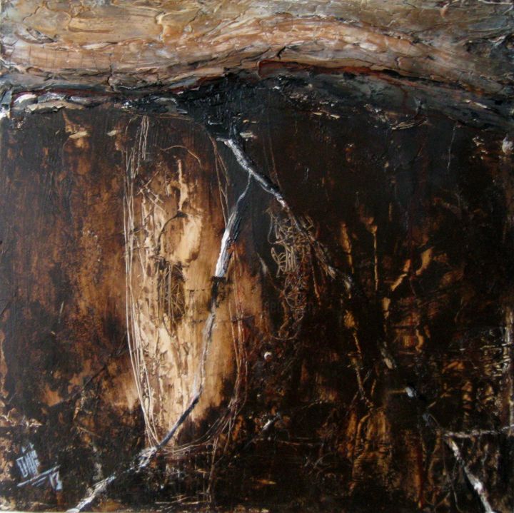 Painting titled "root.jpg" by Freya Kazemi, Original Art,