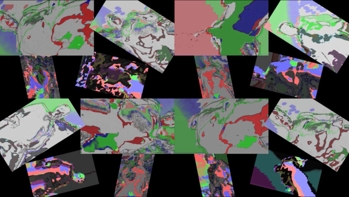 Digitale Kunst mit dem Titel "Artleak" von Friedrich Ursprung, Original-Kunstwerk, Video