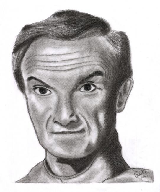 Dessin intitulée "Jonathan Harris" par Frixo666, Œuvre d'art originale