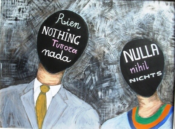 Pintura intitulada "NULLA" por Fulvio Martini, Obras de arte originais