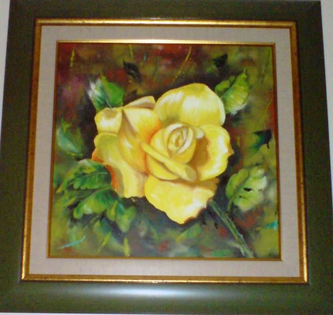 Painting titled "DSC00044.JPG" by Funda Gökçen, Original Artwork, Oil