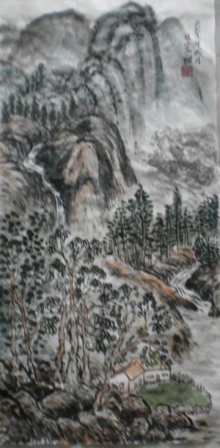 Painting titled "P7020038a.jpg" by Hong Ri Hong Fung Nyit Fen, Original Artwork