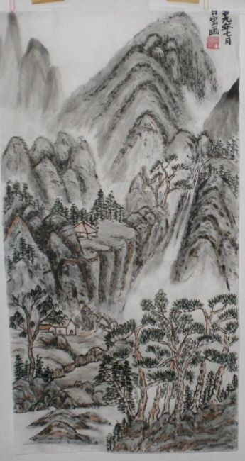 Painting titled "P7080082a.jpg" by Hong Ri Hong Fung Nyit Fen, Original Artwork