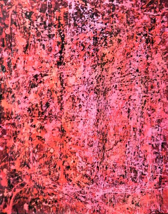 Peinture intitulée "Némésis 7" par Fx Dubois, Œuvre d'art originale, Acrylique