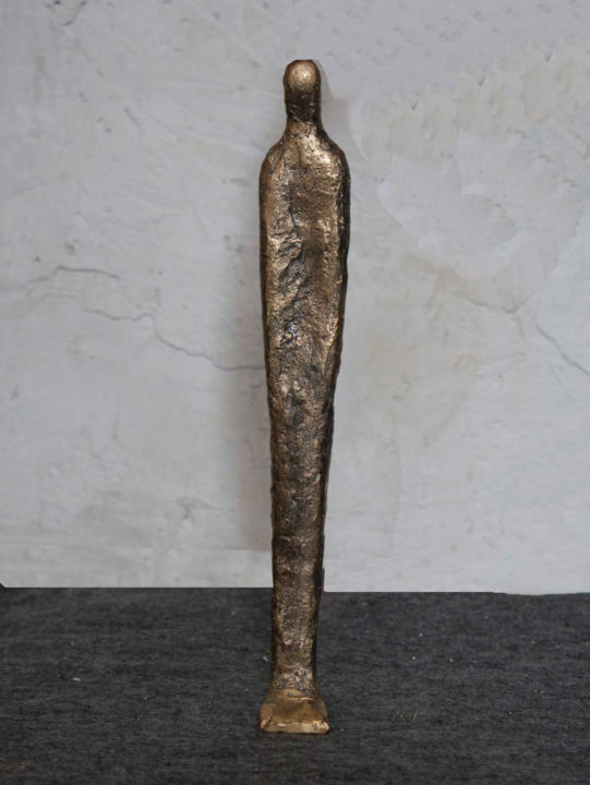 Sculpture titled "Formation" by Georgi Uzunov, Original Artwork, Metals