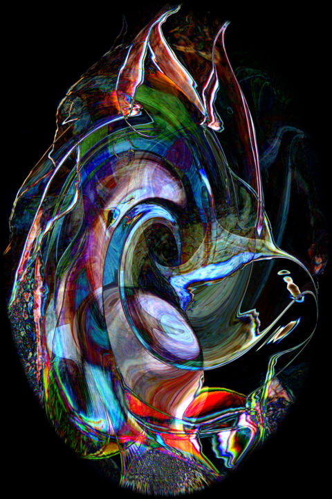 Digital Arts titled "Light 03" by Gabriel Cotelle, Original Artwork, 2D Digital Work
