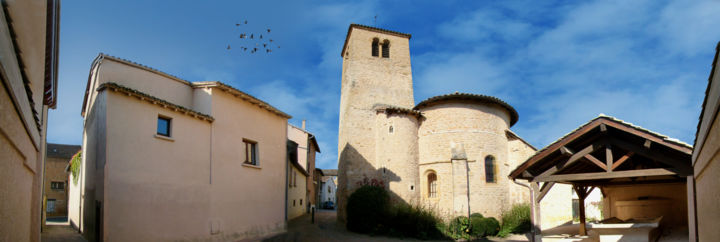 Photographie intitulée "ma petite église, p…" par Gabriel Cotelle, Œuvre d'art originale, Photographie numérique