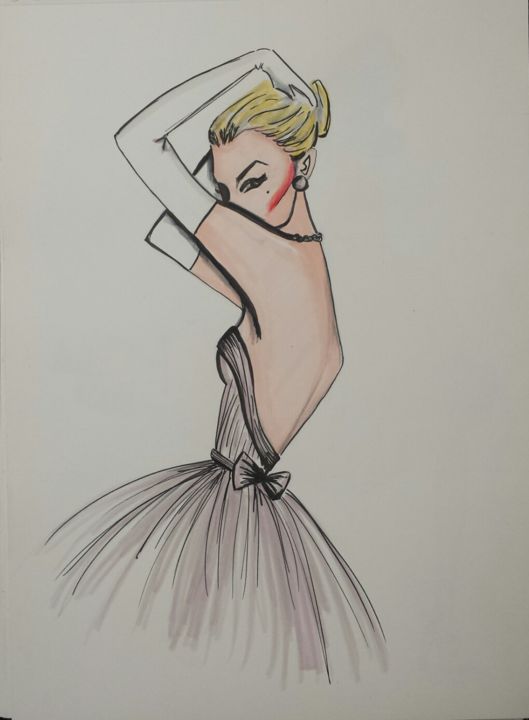Vogue (gabriel verronet) Mode illustraties