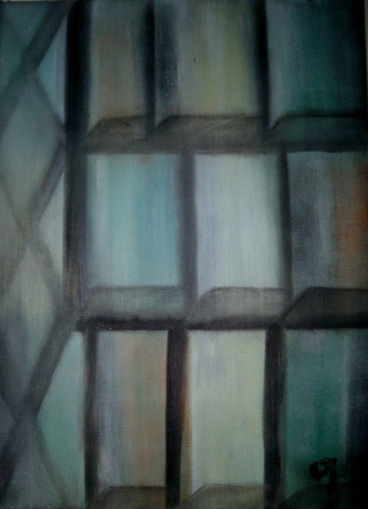 Painting titled ""Interiors"" by G. Orrico, Original Artwork