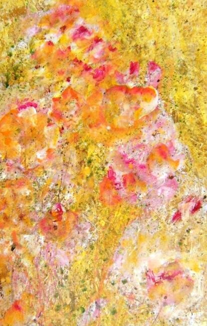 Peinture intitulée "COULEURS DE MAI" par Gabrielle Belle, Œuvre d'art originale