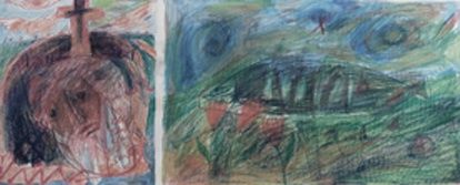 Drawing titled "Christianism" by Gabriel Mihalache, Original Art, Other