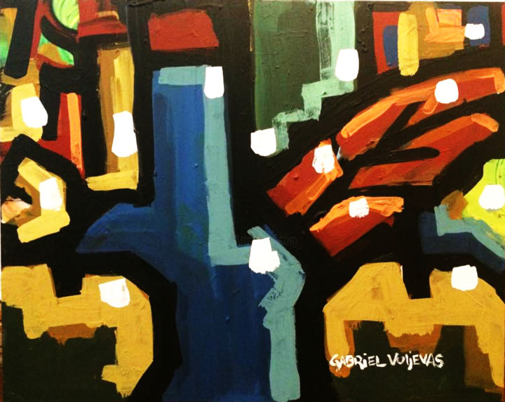 Painting titled "gabrielvuljevas26.j…" by Gabriel Vuljevas, Original Artwork, Oil