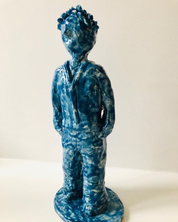 Sculpture titled "Ariel" by Zein, Original Artwork, Clay