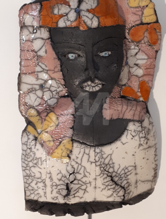Sculpture titled "Travel Companion -…" by Gaby Pühmeyer, Original Art, Ceramics
