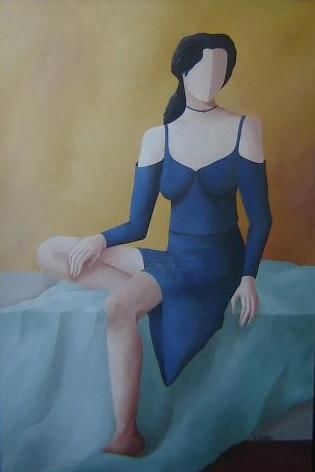 Pintura titulada "Maria" por Maria Gabriela Sudiro, Obra de arte original