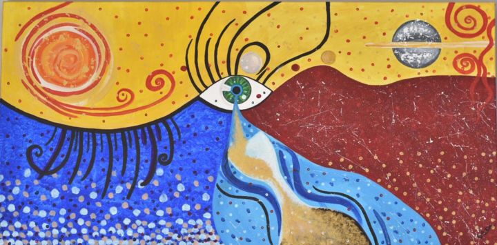 Pintura titulada "Insignificantes" por Gada Alsaad Ruiz, Obra de arte original, Acrílico