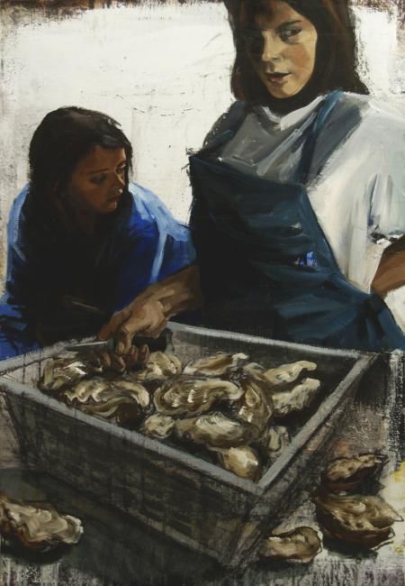 Détail - Painting, 60x80 cm ©2012 by Gaele Flao -