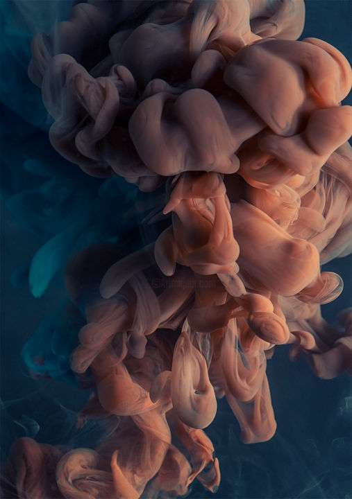 Fotografia intitolato "Liquid Soul n°132 E…" da Gaëtan Nightbird, Opera d'arte originale, Fotografia digitale