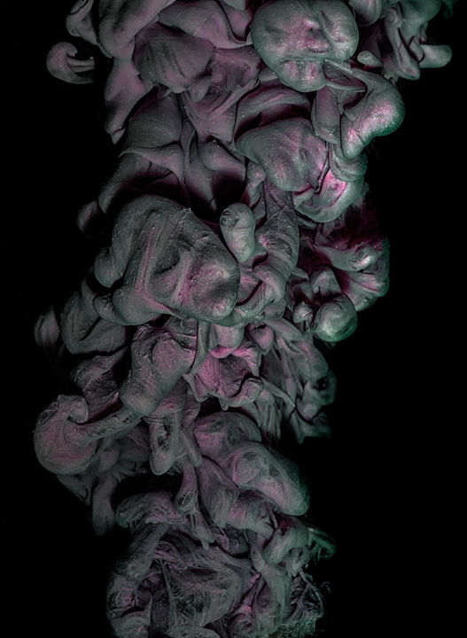 Fotografia intitolato "Liquid Soul n°465 C…" da Gaëtan Nightbird, Opera d'arte originale, Fotografia digitale