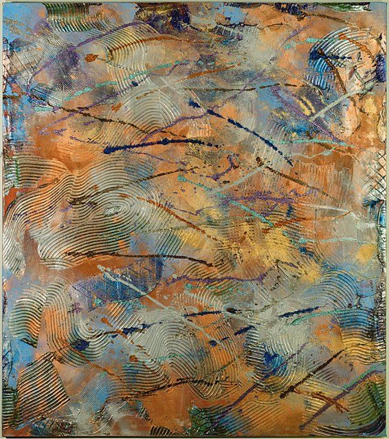 Painting titled "Above All" by Gail Ashby, Original Art,