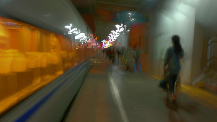 Photography titled "Railway station" by Gai Yu, Original Artwork