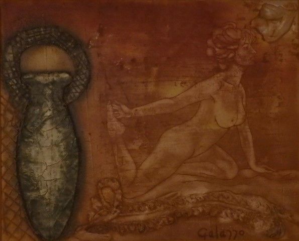 Peinture intitulée "Abondance 40 F.jpg" par Galazzo, Œuvre d'art originale,