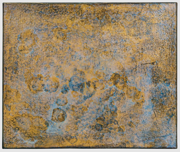Pittura intitolato "Etheric Planetary M…" da Galeria Eva-Sas, Opera d'arte originale, pigmenti