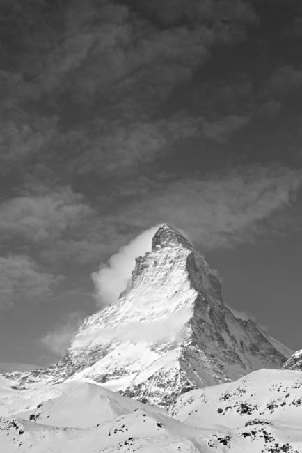 CERVIN (Suisse) n°6/10 - Photography, 70x100 cm ©2010 by Pierre VALLET -