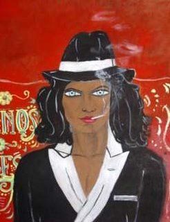 Painting titled "MALEVA & EL TANGO A…" by Gam, Original Artwork