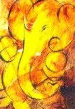 Painting titled "ganapati paintings" by Ganesha, Original Artwork