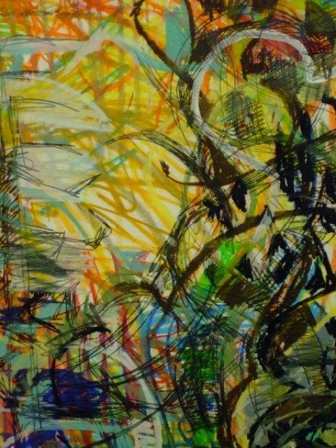 Pintura titulada "Chromosymphony II 2…" por Gapalart, Obra de arte original, Oleo