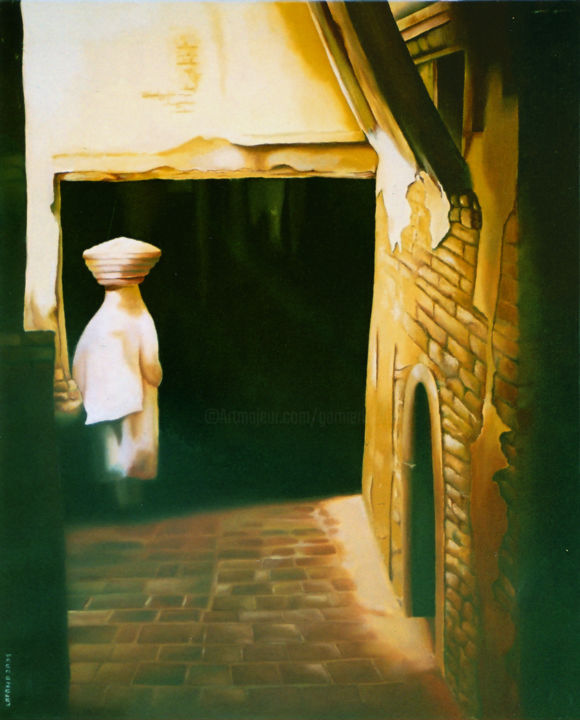 Peinture intitulée "IMPASSE" par Garnier-Lafond, Œuvre d'art originale, Huile