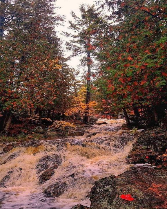 Photography titled "'Canadian Waterfall'" by Garrett Campbell, Original Artwork, Digital Photography