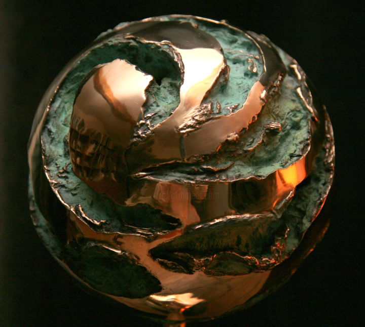 Escultura titulada "Talos.jpg" por Sculpteur Gary, Obra de arte original, Metales