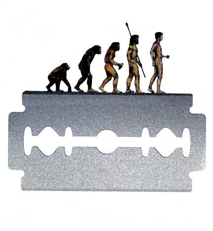 Pintura intitulada "evolution" por Gary Waters, Obras de arte originais