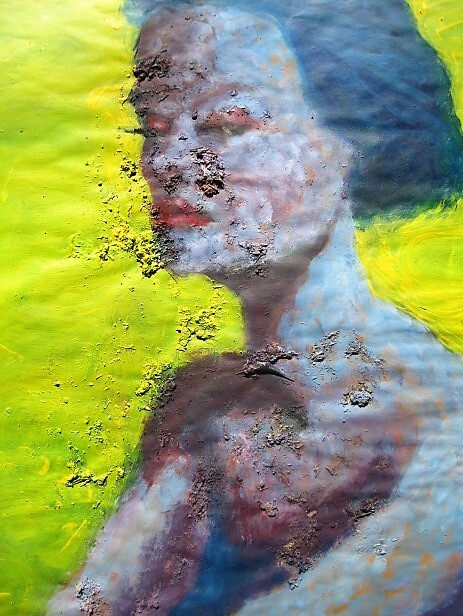 Painting titled "Sharon" by Gaspard De Gouges, Original Artwork, Acrylic