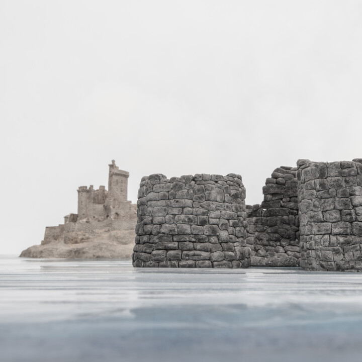 Photographie intitulée "Ruines 6" par Gaspard De Gouges, Œuvre d'art originale, Photographie numérique