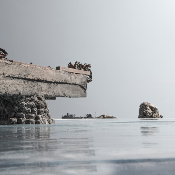 Photographie intitulée "Mediterranée imagin…" par Gaspard De Gouges, Œuvre d'art originale, Photographie numérique