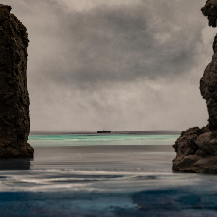 Photographie intitulée "Méditerranée imagin…" par Gaspard De Gouges, Œuvre d'art originale, Photographie numérique