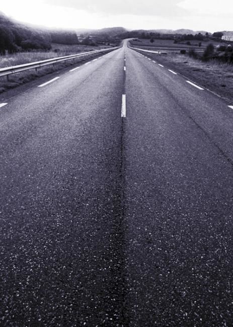 Photographie intitulée "On the lost highway" par Guy Jean Genevier Creative Photography, Œuvre d'art originale