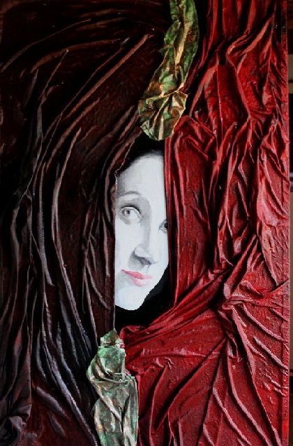 Pittura intitolato "La Sortie" da Gaen, Opera d'arte originale, Olio