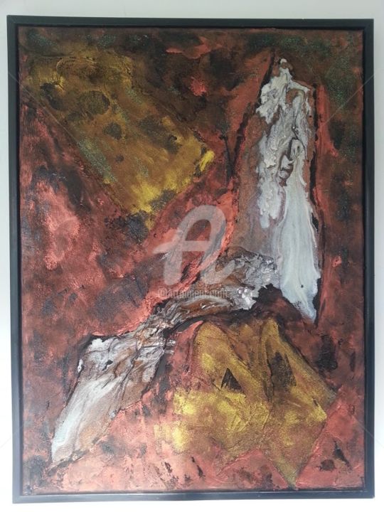 Peinture intitulée "gyali.jpg" par Gauchepatte, Œuvre d'art originale, Acrylique