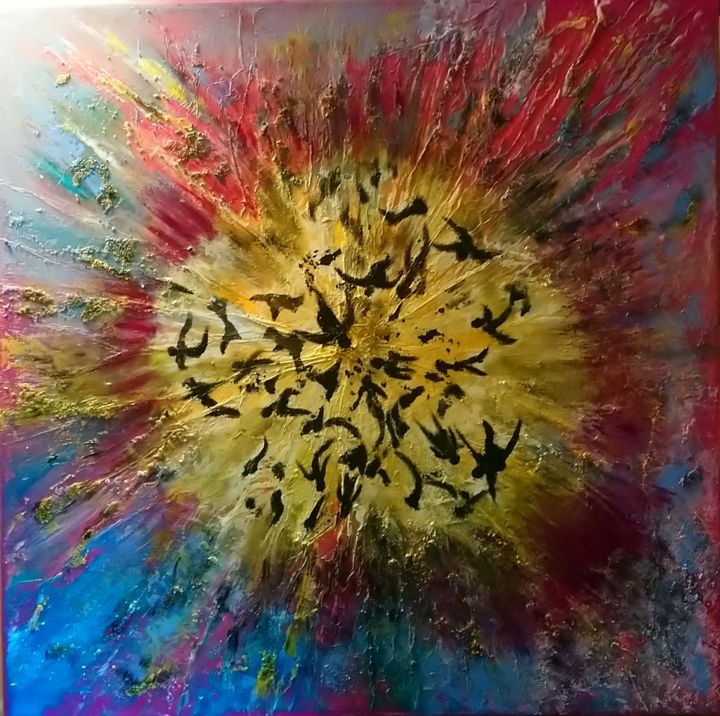 Painting titled "dsc-0026.jpg" by Maryse Heller, Original Art,