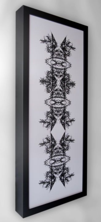 Digital Arts titled "Boite lumineuse 1" by Michel Gautier, Original Art,
