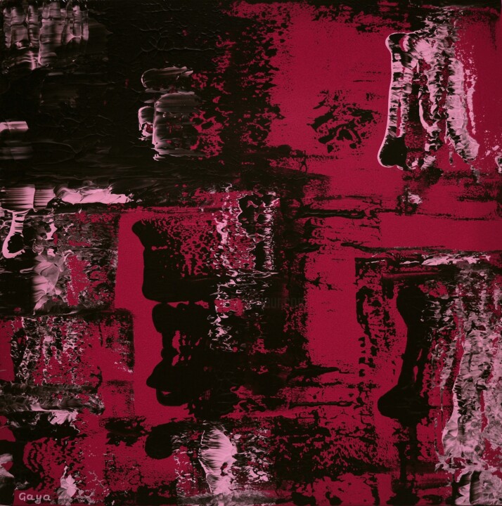 Картина под названием "Red Brick Lives" - Gayane Karapetyan (Gaya), Подлинное произведение искусства