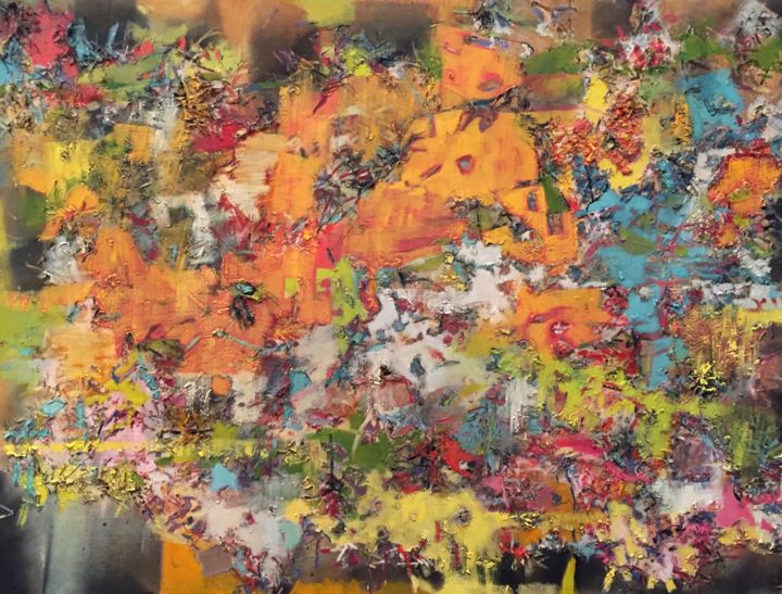 Painting titled "Evidence #9" by Gayle Sachs, Original Art, Pastel