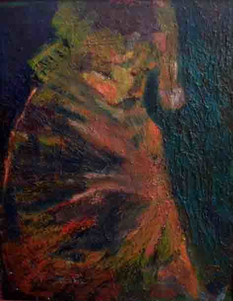 Painting titled "Twilight" by Gelovani, Original Artwork