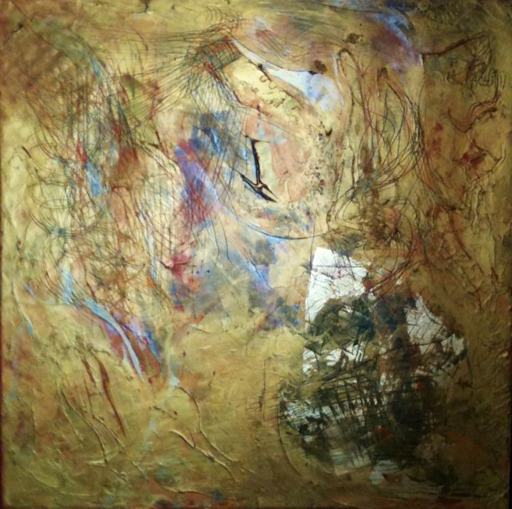 Painting titled "le-palais-des-dodges" by Geneviève K Ou Gen K, Original Art, Other