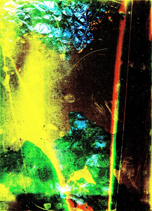 Grafika cyfrowa / sztuka generowana cyfrowo zatytułowany „Luminescence” autorstwa Harold Fovero, Oryginalna praca, Malarstwo…