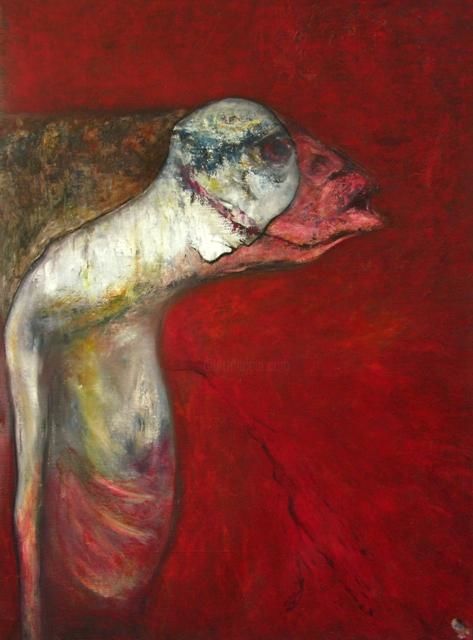Pittura intitolato "izomorfism I" da Eugen Vutescu, Opera d'arte originale